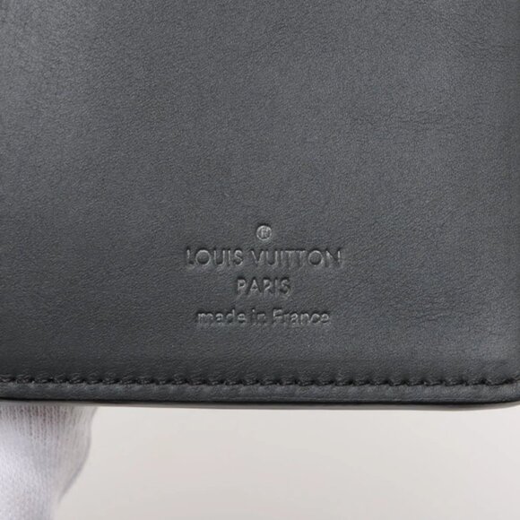 Louis Vuitton Monogram Shadow Brazza Wallet Noir - Picture 8 of 9